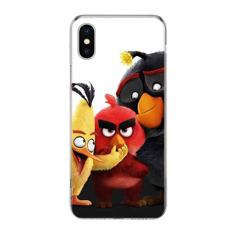 Animal Angry Bird Comic Phone case Heart Case For Apple iPhone 11 Pro Max 7 8 6 6S Plus + X XS MAX XR SE 5S 5 Cover Coque |