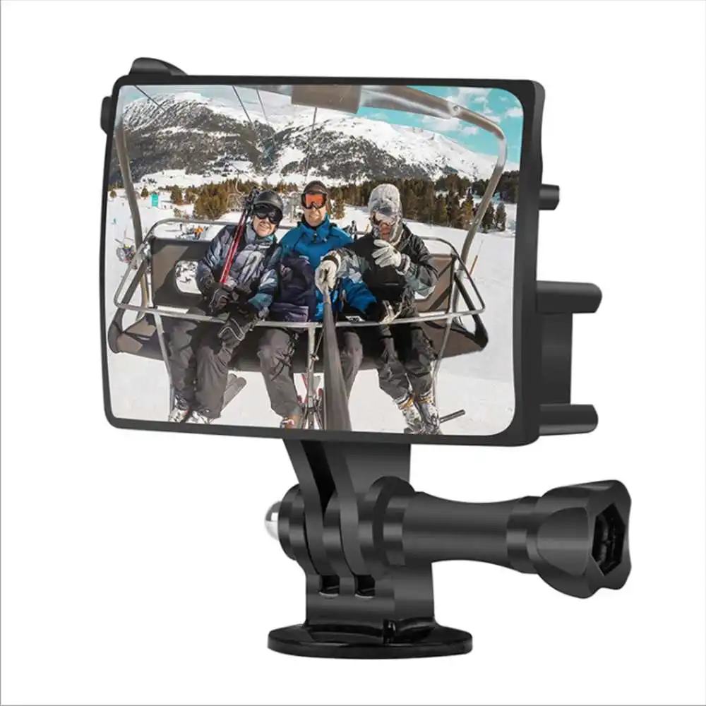 Sheingka спортивные Камера зеркалом из нержавеющей стали для Gopro небольшой гоночный Дрон с видом от первого лица для радиоуправляемый самолет в...