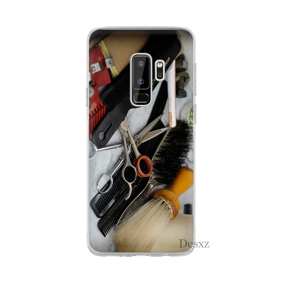 Phone Case Cover Stylist Scissors Brush Switch Print Drawing For Samsung Galaxy J3 J5 J7 2016 2017 A5 A6 A8 Plus 2018 Note 8 9 |