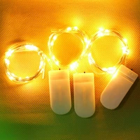 led fairy string lights battery powered waterproof led copper wire string light for wedding xmas garland party bedroom decor