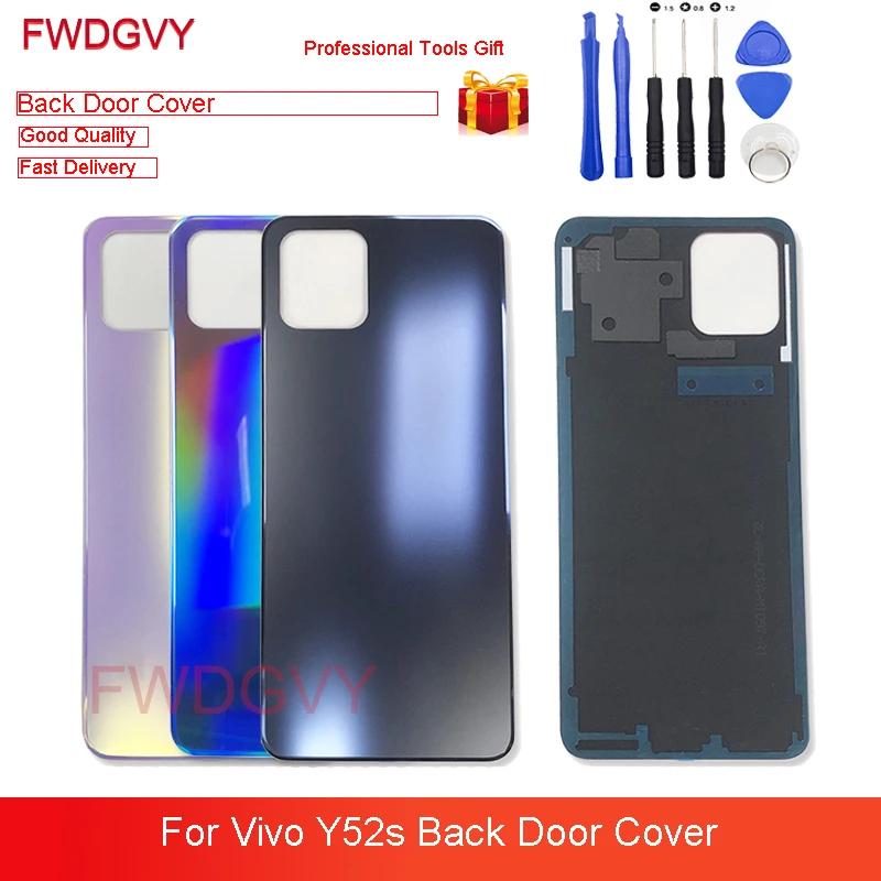 

NEW For Vivo Y52s Back Door Cover Rear Battery Housing Door Replacement Repair Parts