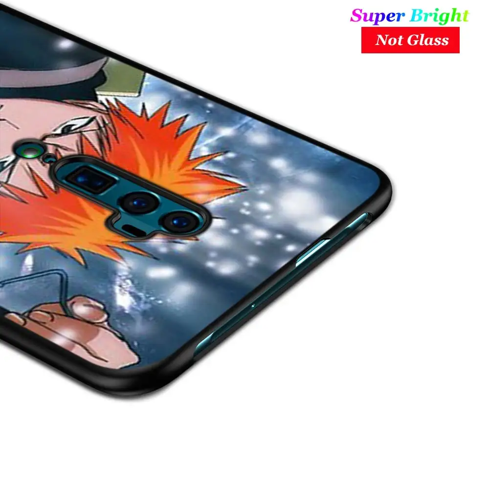 Чехол для телефона черный Отбеливатель Аниме Kurosaki Ichigo OPPO Reno Z 10X Zoom F11 F9 F7 F5 A7 R9S R17