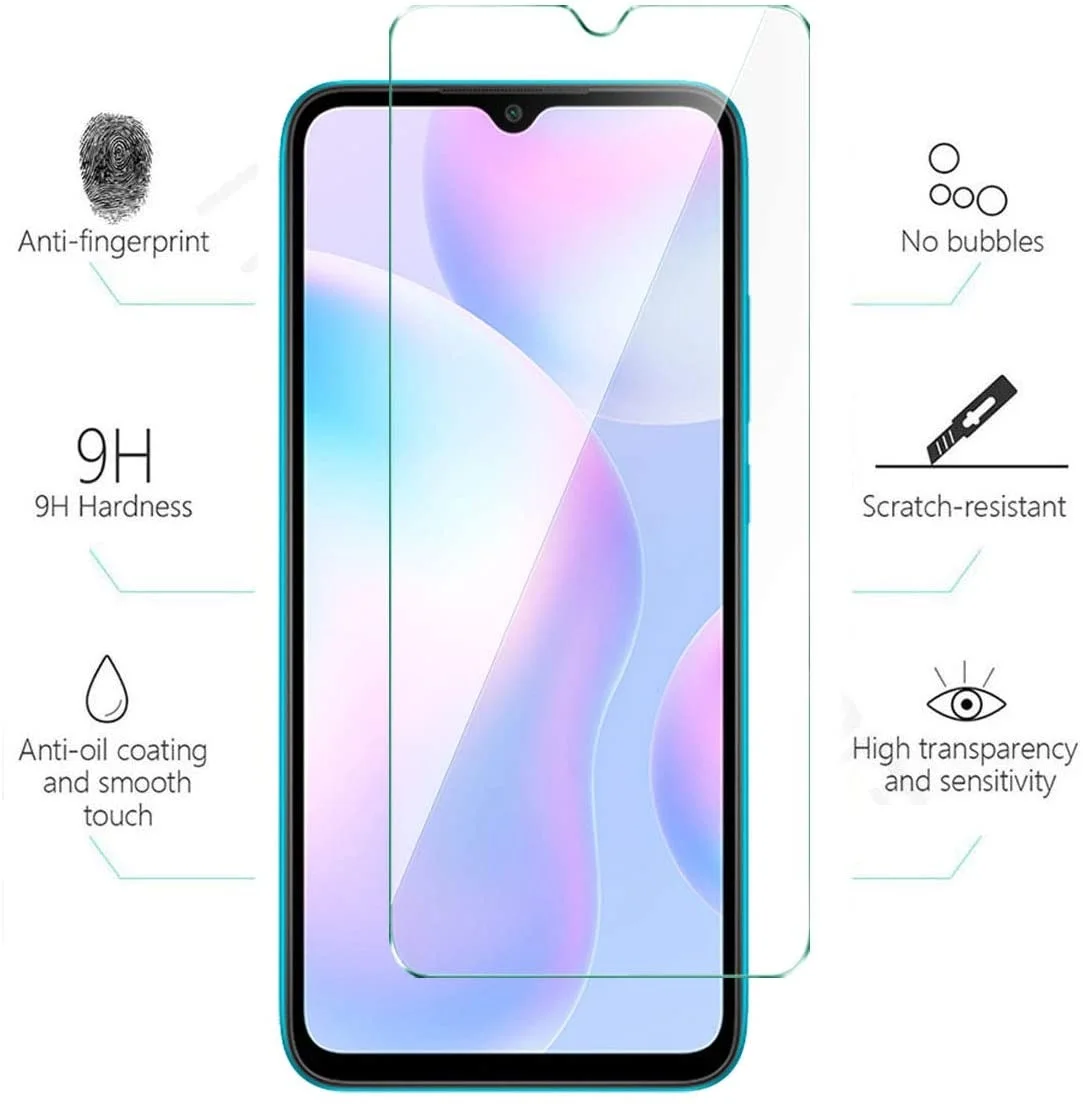 Tempered Glass For Xiaomi Redmi 9 9A 9C 2020 Screen Protector For Xiaomi Redmi 9 9A 9C 2020 Protective Glass Film
