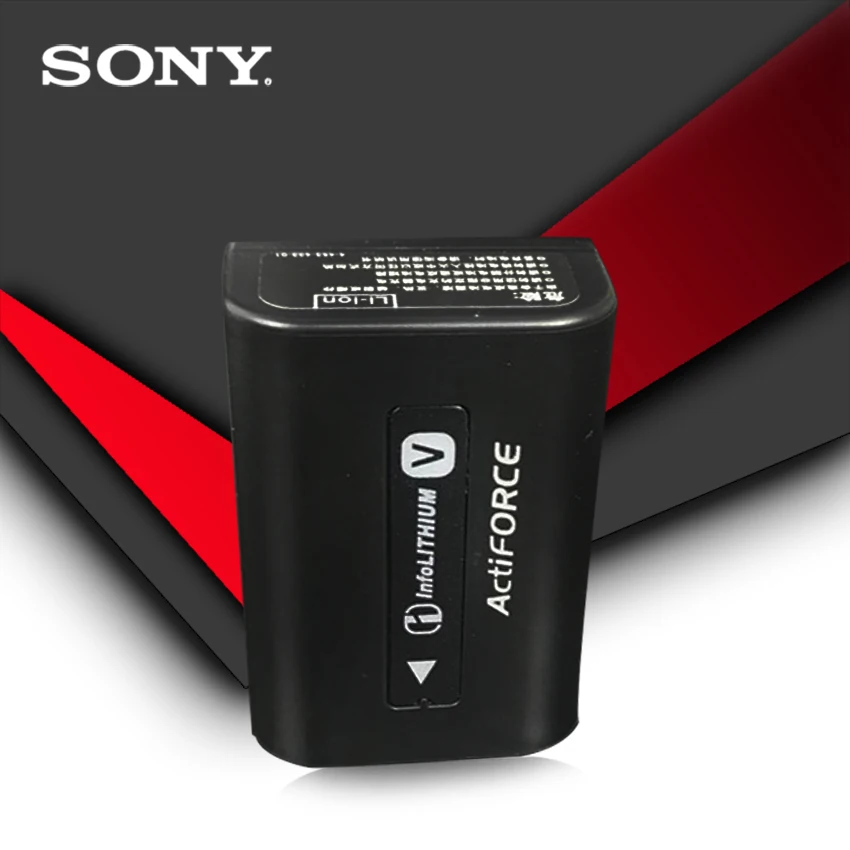 Оригинальная Аккумуляторная батарея Sony NP FV50 HDR XR550E XR350E CX550E CX350E CX150E DCR SR68E SX83E SX63E SX43E