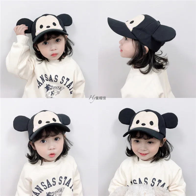 Летняя бейсбольная кепка для детей Весенняя тонкая тканевая солнцезащитная