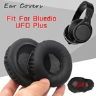 Подушечки для Bluedio НЛО плюс наушники подушечки Замена гарнитуры ушной вкладыш из искусственной кожи из губчатого материала