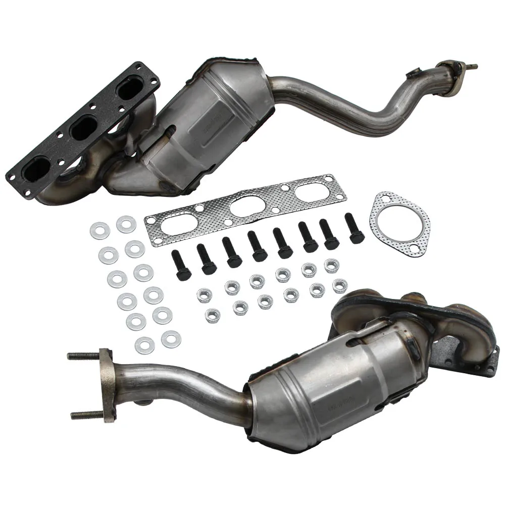 

2x Manifold Catalytic Converter 2004-2006 20H22-16/17 For BMW X3 3.0L &2.5L for 2001-2002 Z3 (submodel: Coupe, Roadster)