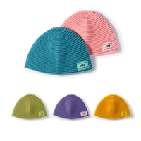 womens beanie warm hat new winter solid color soft knit beanie hat cuff multiple colour cap hats winter skull hats for women