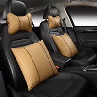 car neck pillows lumbar support for office chair auto headrest waist support pillow interior accessories car styling
