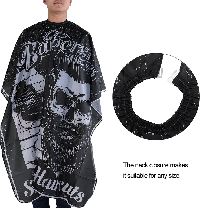 

Cutting Hair Waterproof Cloth Haircut Salon Barber Cape Hairdressing Hairdresser Apron Wrap Gown Haircut Cape