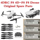 Запчасти для дрона 4DRCF8 4D-F8 F8, оригинальные аксессуары, батарея 7,4 в 2500 мАч, лопасть пропеллера, рычаг дрона, запасные части USB кабель для квадрокоптера