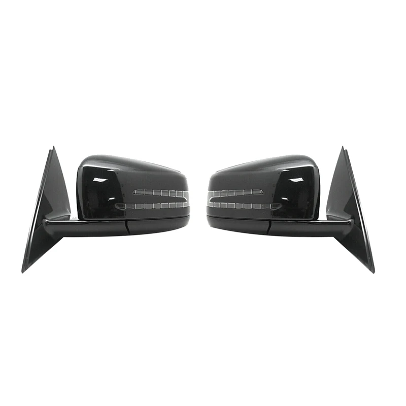 

for 2007-2013 Mercedes Benz W221 S-Class S300 S350 S400 S63 AMG Side Door Power Rear View Mirror Assembly Black