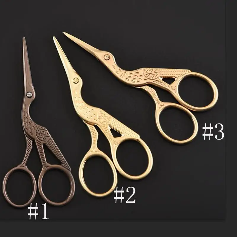 1 шт./лот прочные классические винтажные ножницы из нержавеющей стали для вышивки