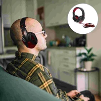 gaming headset lighting wired headset ear pad headphone for laptop phone