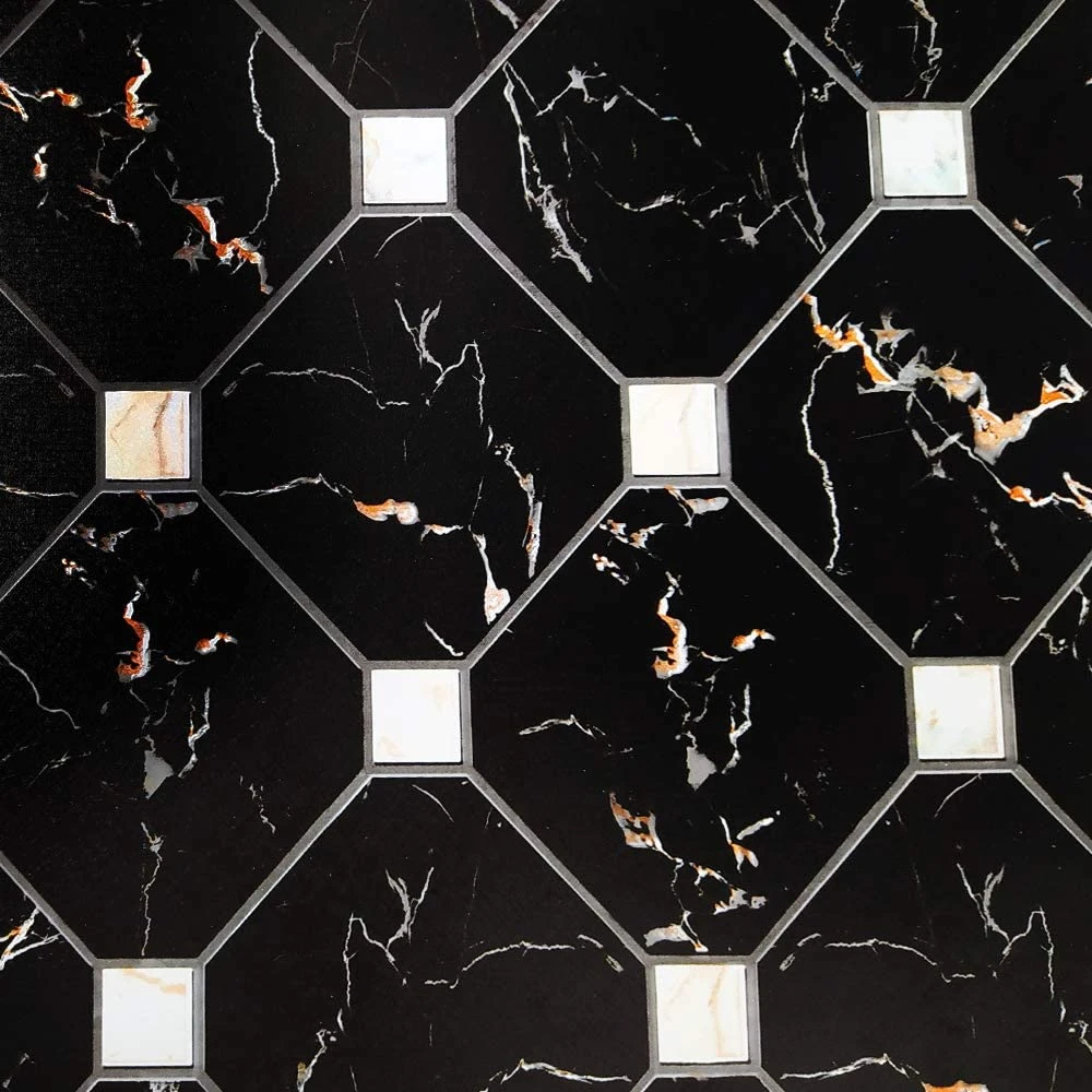 

Black Tile Peel And Stick Wall Paper Self Adhesive Wallpaper Decorative Brick Wall Paper Waterproof For Walls Kitchen Renovation