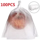 100 шт., сетчатые пакеты для защиты от комаров, винограда