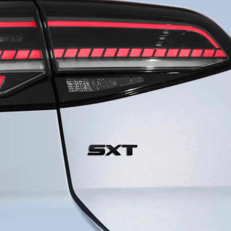 Металлическая Автомобильная наклейка с надписью SXT эмблема на багажник эмблемой