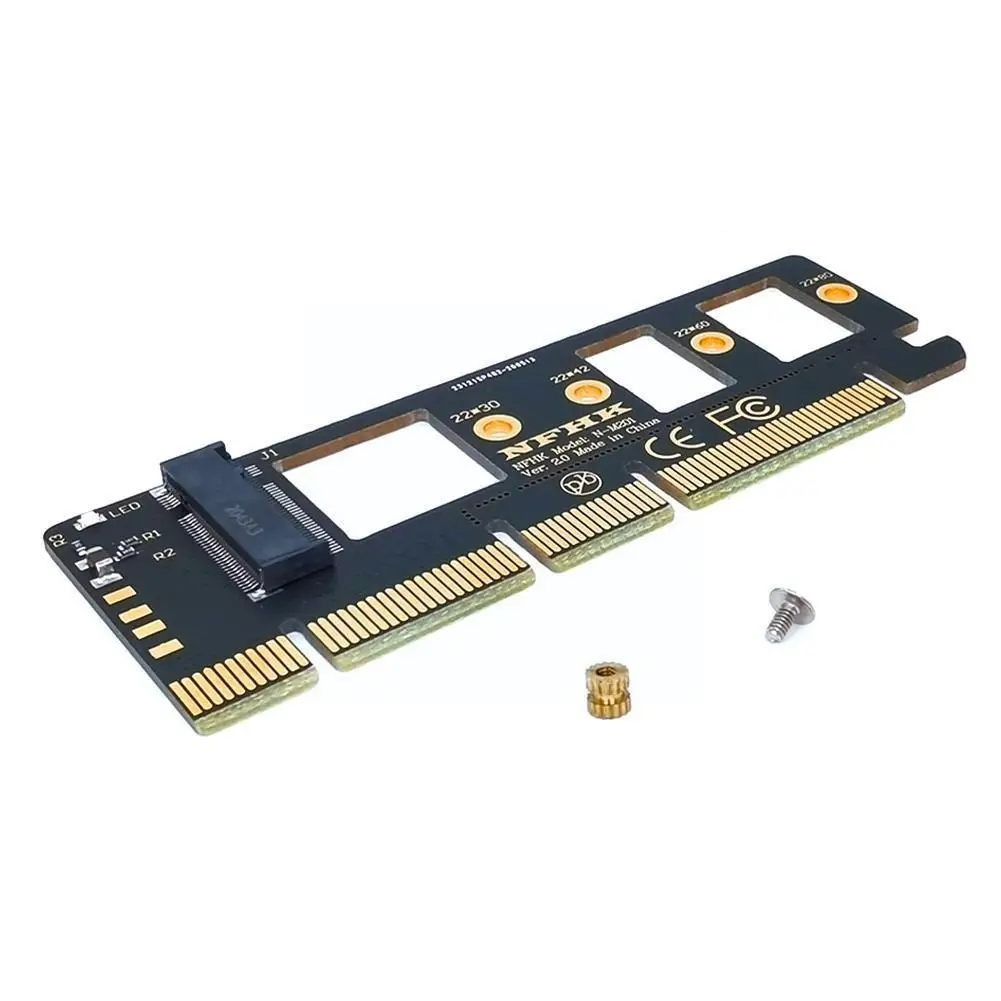 m sleutel nvme ahci ssd 110 мм 80 мм адаптер ssd 30 м 2 pcie x16 кар