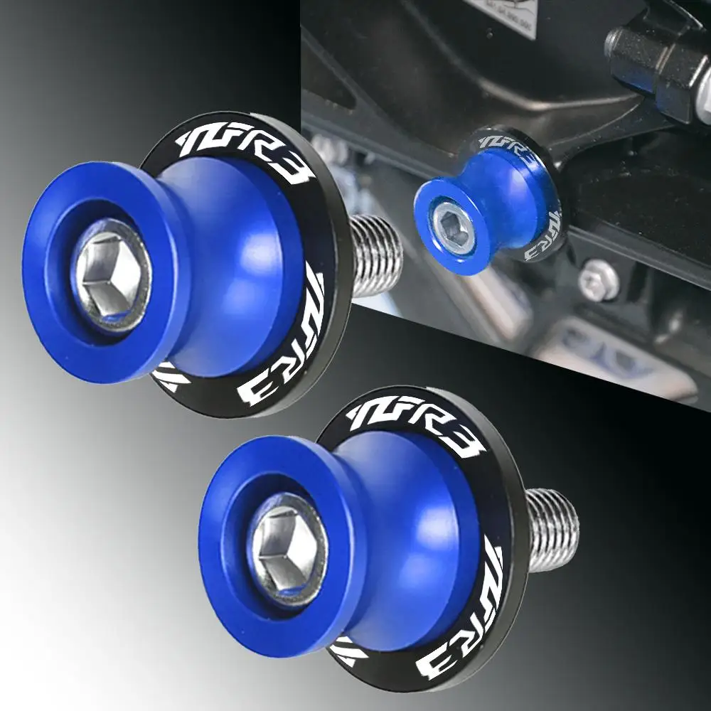 

For YAMAHA YZF-R3 YZFR3 YZF R3 2015 2016 2017 2018 2019 2020 2021 Motorcycle Accessories 6MM Swingarm Spools Stand Screws Slider