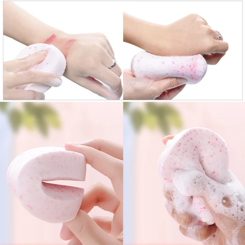 1 шт. круглый спонж для очищения очищающий поры удаления черных точек укрепляющий