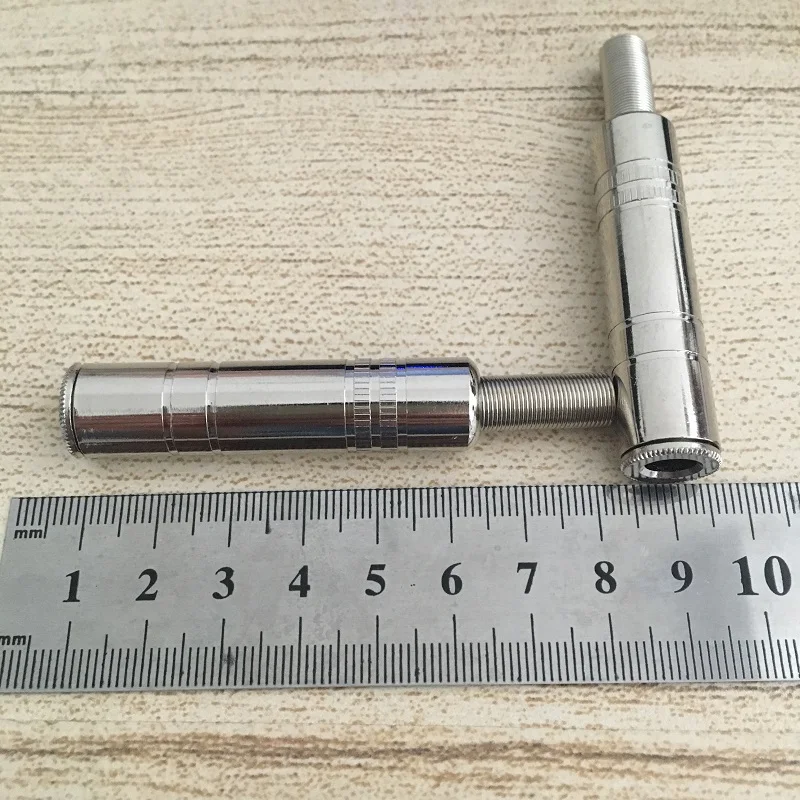 5 шт./пакет разъем для кабеля со стереоразъемом 6 35 мм|Соединители| |