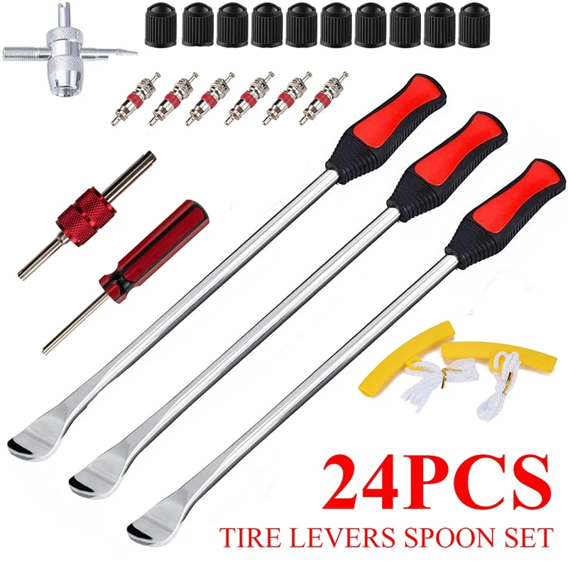 24 шт шины для легковых автомобилей рычаги ложка комплект мотоцикл смены