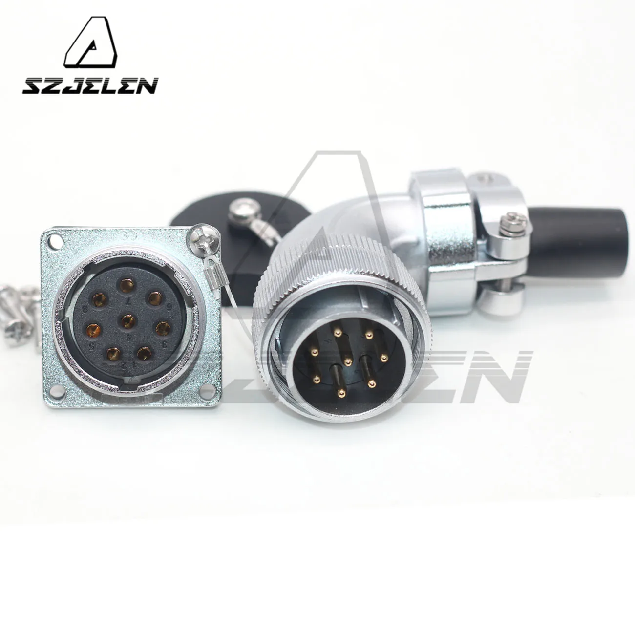 WEIPU WS28 Right ange series 2 3 4 7 8 10 12 17 20 24 26 pin металлический водонепроницаемый разъем