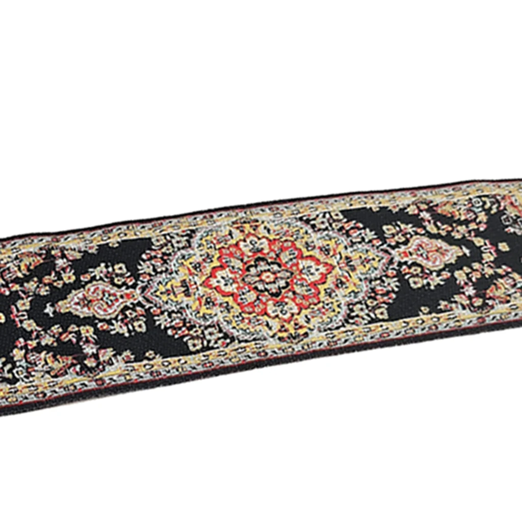 

1/12 Dollhouse Miniature Rug Turkish Style Carpet Floor Coverings Area Rugs Decorative