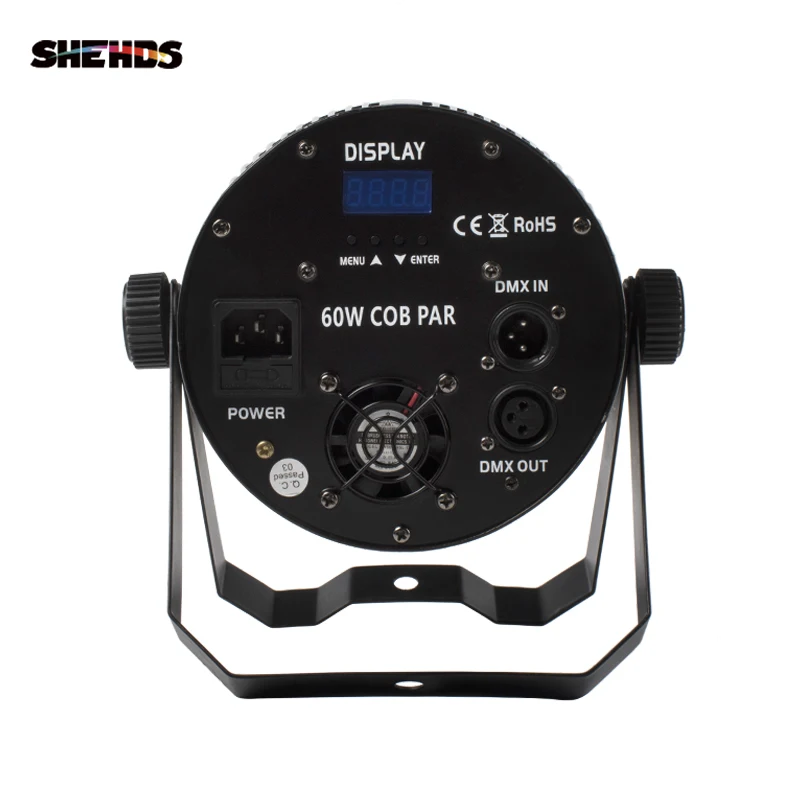 Led COB Par 60 Вт высокая яркость RGB 3 в 1 7/3 DMX каналы вечерние ринка Свадьба Dj ShowsSHEHDS