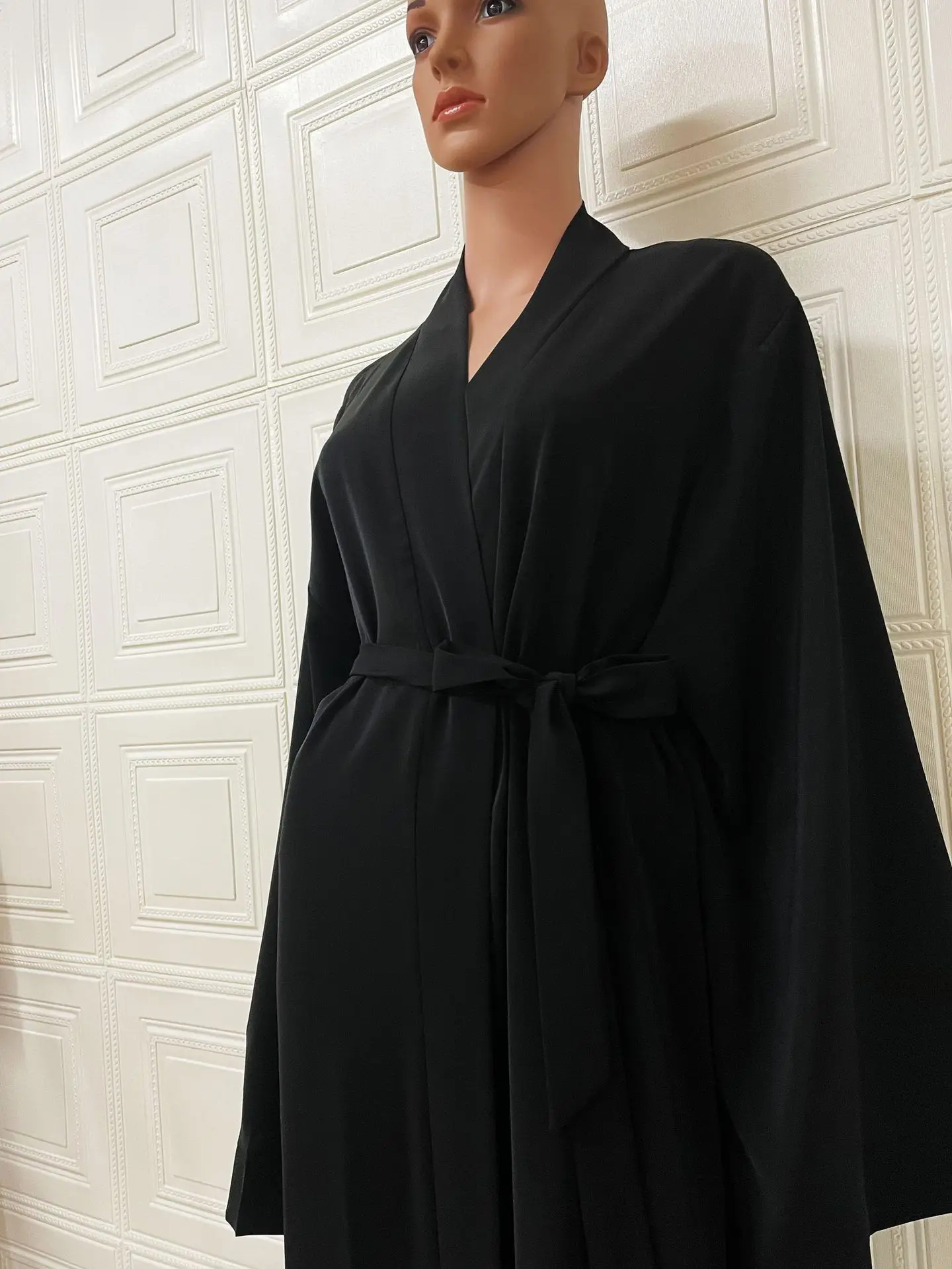 Muslim Dress Muslim Fashion Cardigan Long Muslim Women Abaya Middle East Long Dresses Kimono Belt Dubai Abaya Turkey