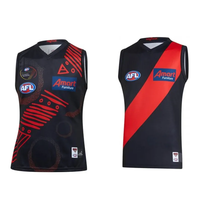 Коллекция 2020 года электронные бомберы ESSENDON AFL домашние и местные жители войны