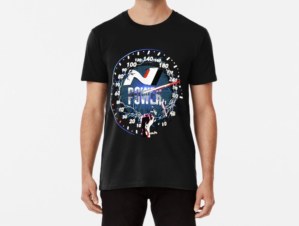 Мужская забавная футболка i30n power speed tshirs женская футболка|Мужские футболки| |