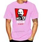 Новые оригинальные 3D футболки KGB Lenin, модные летние футболки с короткими рукавами в стиле коммунистической советской партии СССР революции (1)