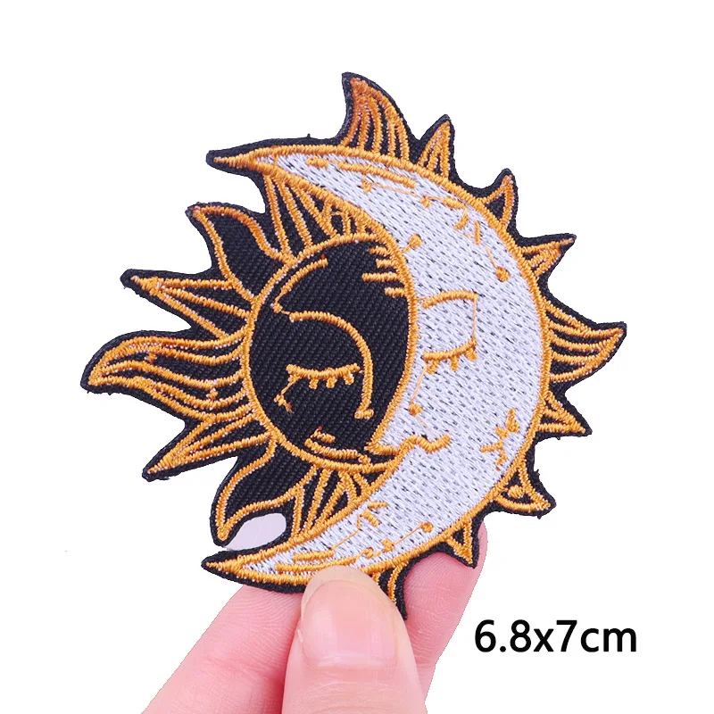 Cartoon Letter Stripes Heart Love Embroideried Patches For Clothing DIY Iron On Clothes Hippie Badges Pride Gay Patch | Дом и сад