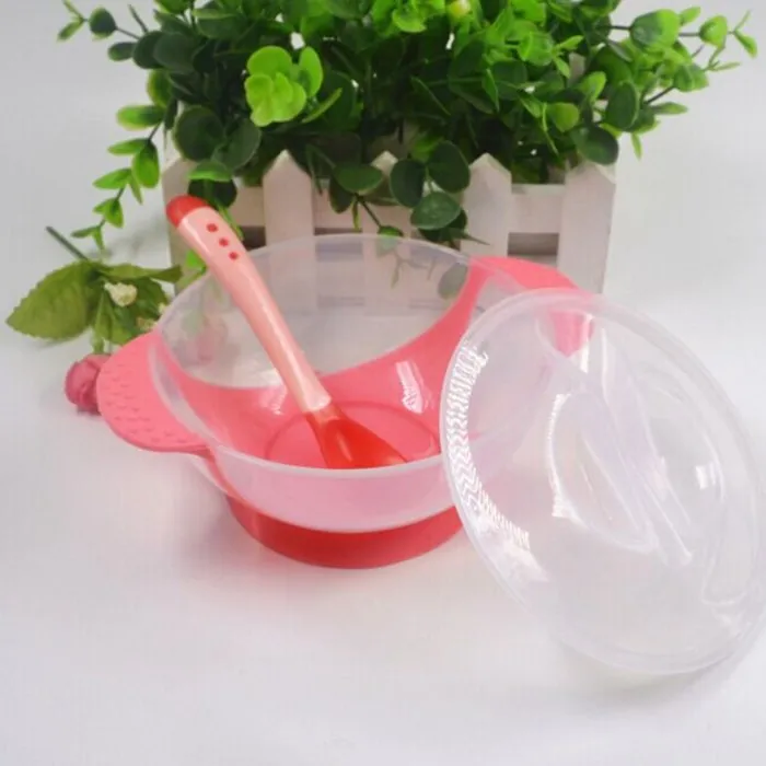 Миска и крышка детская с ручкой 2 шт./комплект|baby feeding bowl|baby bowlbaby tableware |