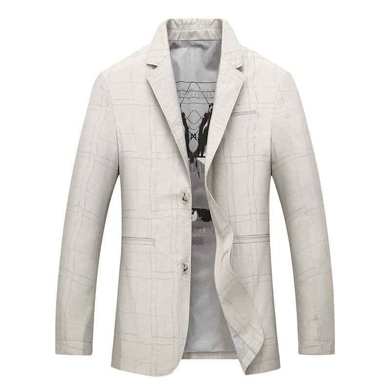 2019 новый модный мужской повседневный костюм весна и осень однотонный деловой