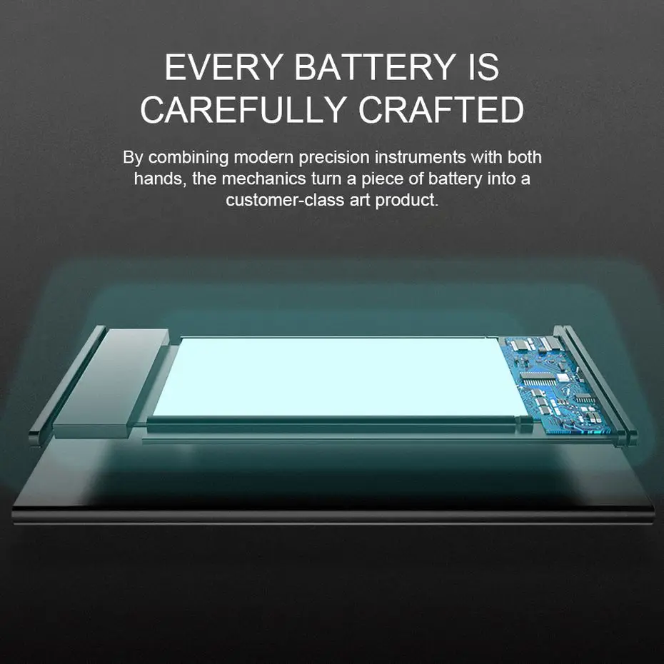 Аккумулятор PINZHENG для iPhone 5S, 7, 8 Plus, реальная емкость, сменные батареи для iPhone 5S, 7, 8 Plus