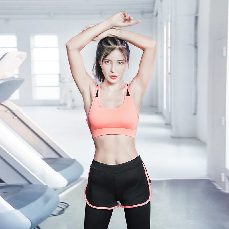 Спортивный бюстгальтер для фитнеса нижнее белье йоги женская одежда осени и зимы