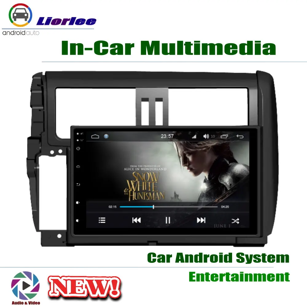 Автомобильный Android плеер 9 &quotIPS ЖК-экран для Toyota Land Cruiser Prado 150 2009-2013 автомобильный