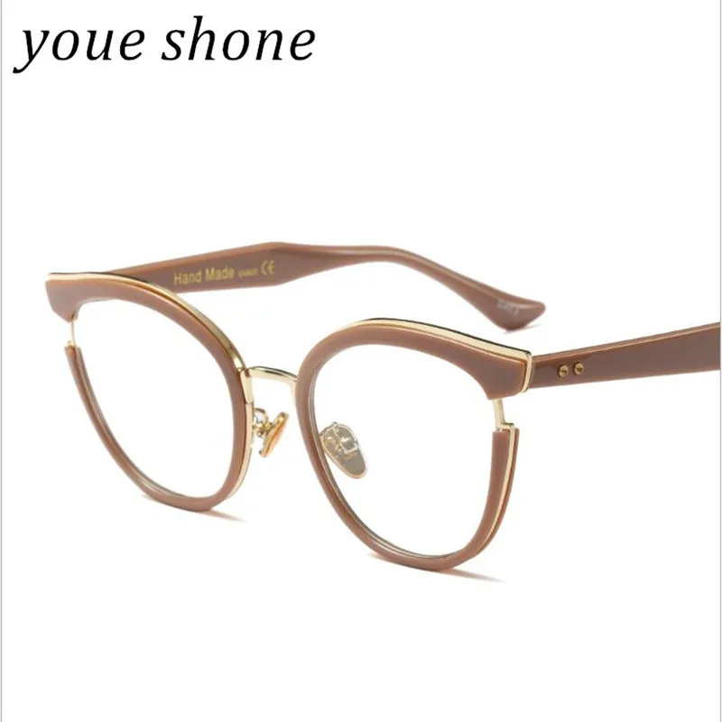 Youe shone брендовая дизайнерская оправа кошачий глаз ультралегкие очки Модные TR90