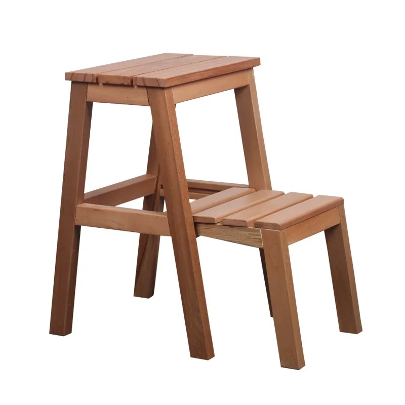 Деревянная лестница 4*2 двойной выход 40*100|Лестницы| |