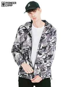 Пионерский лагерь камуфляжная куртка мужская брендовая одежда военной армии cтиль тонкая куртка пальто мужской качество верхняя одежда AJK801045