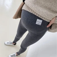 95cotton high waist belly maternity elasticity skinny legging adjustable pants clothes for pregnant women spring pregnancy yoga