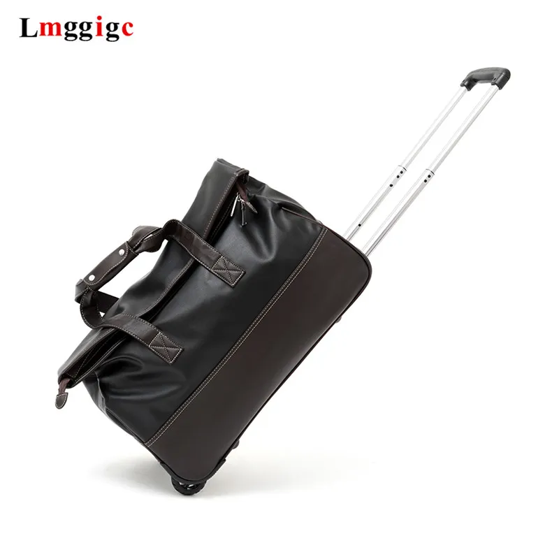 Женский чехол для путешествий на колесиках Высококачественная сумка из