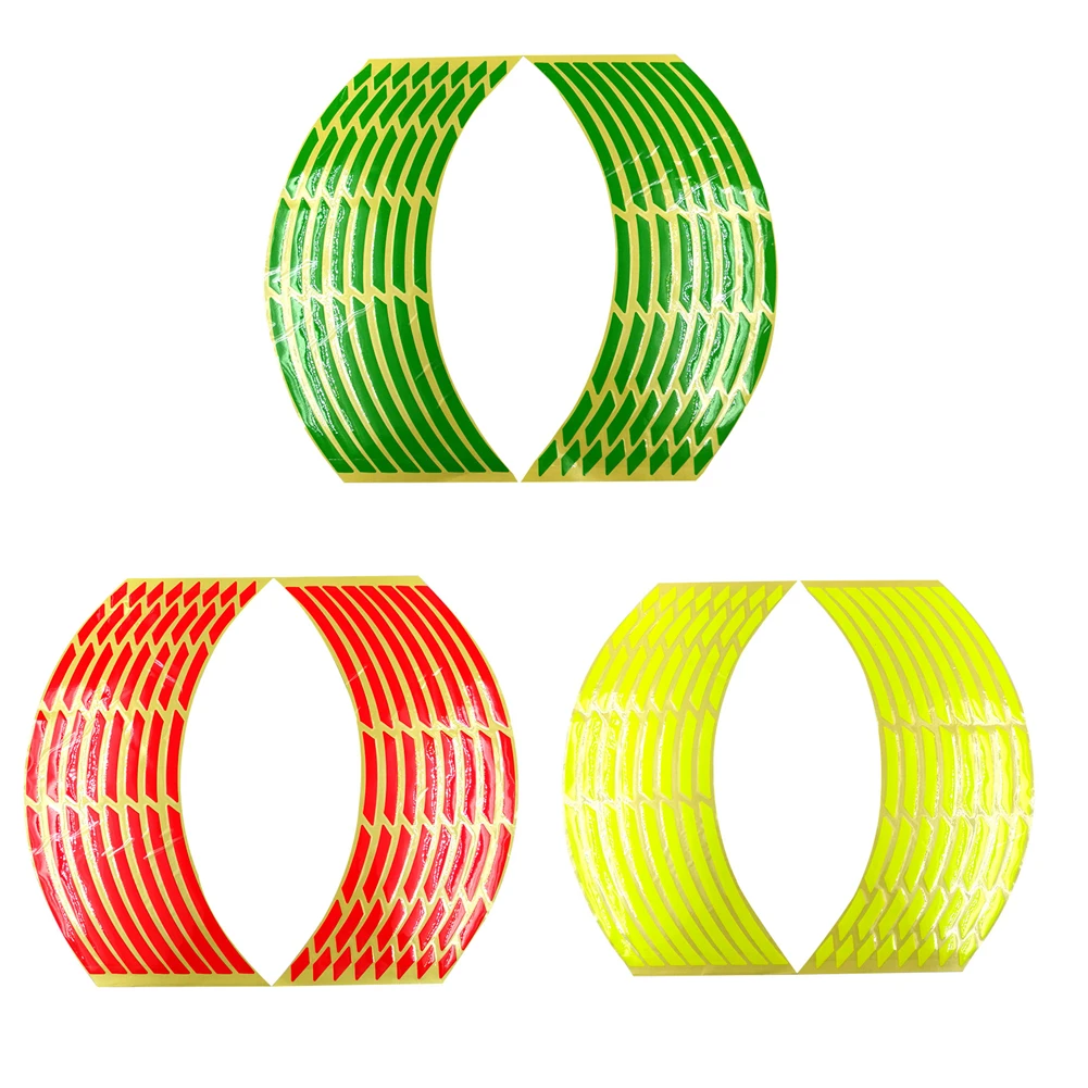 Флуоресцентная лента для автомобиля и мотоцикла водонепроницаемая наклейка