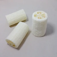 1 pc natural loofah bath body shower sponge scrubber pad household sponge kitchen bathroom accessories