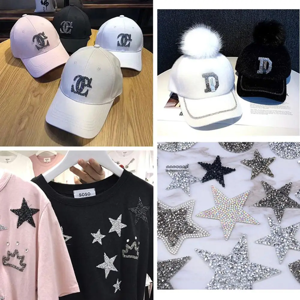 1 ярд Стразы Лента-аппликатор лента с стразы s утюгом аппликации шитья отделка