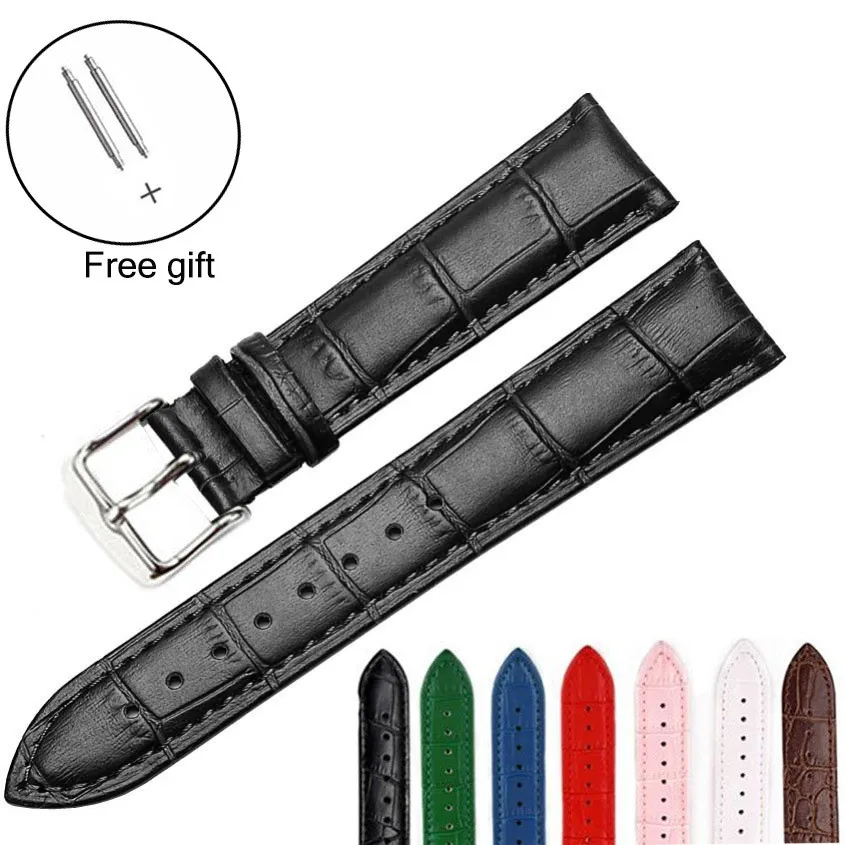 

Strap For Samsung Watches 20mm Genuine Leather Watchband For Samsung Galaxy Watch 42mm Bracelet Replacement For Huawei Watch 2