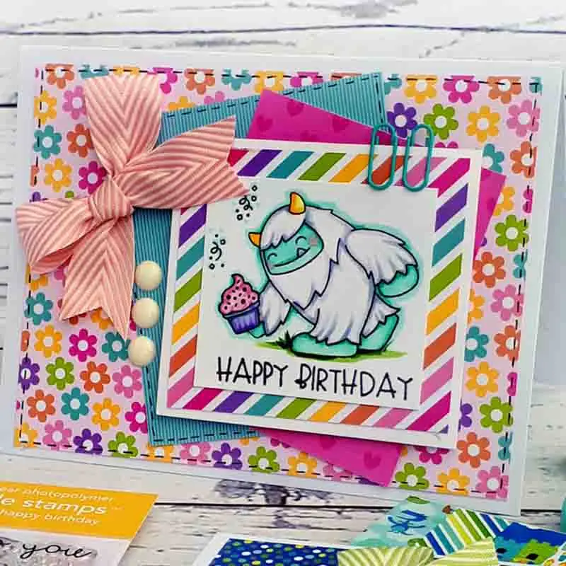 

Snowman Bear Christmas Tree Metal Cutting Dies and Rubber Stamps for Scrapbooking Craft Stencil Album Make Template Decor Design