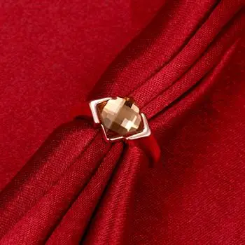 Модное K золотое бриллиантовое кольцо с орнаментом из розового золота оптовая